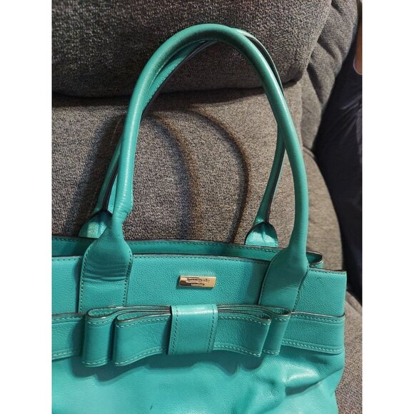 Kate Spade New York Villabella Ave. Quinn Tote Teal‎ Green Handbag - Picture 5 of 16
